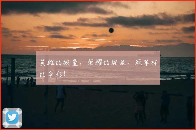 英雄的较量，荣耀的绽放，冠军杯的华彩！